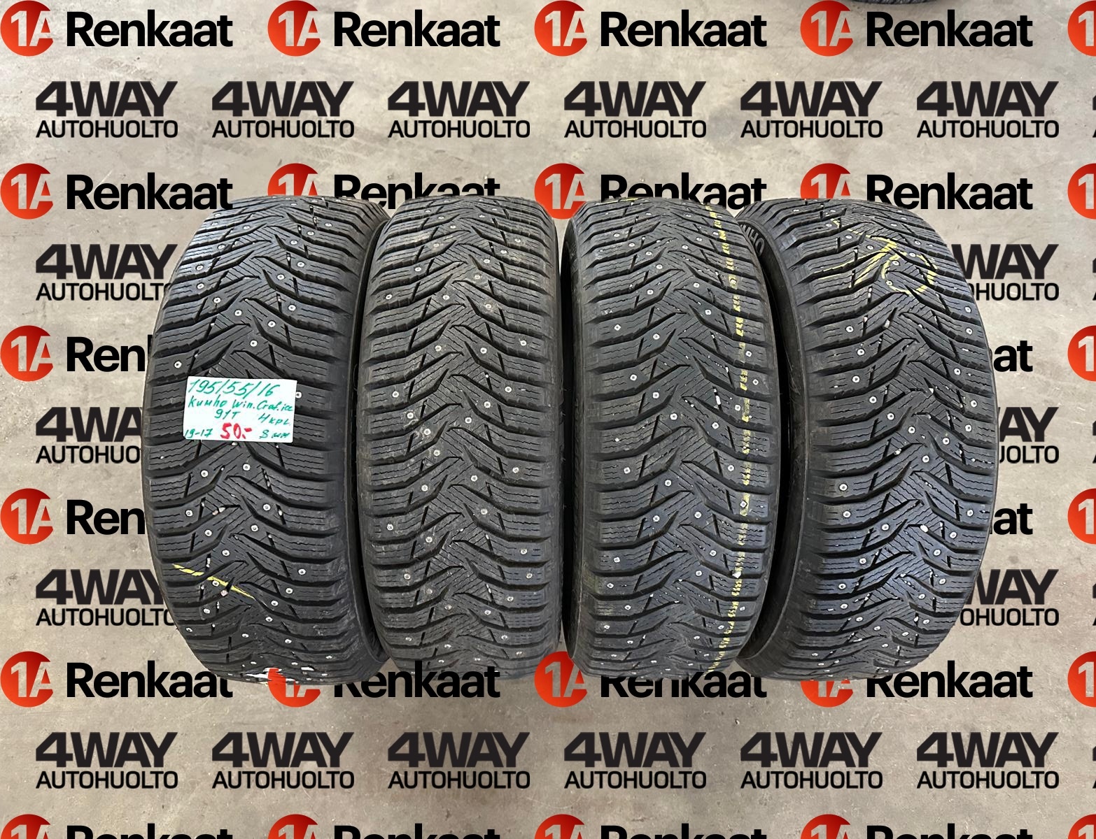 naastrehv Kumho Winter Craft Ice WI31 DOT2017-19