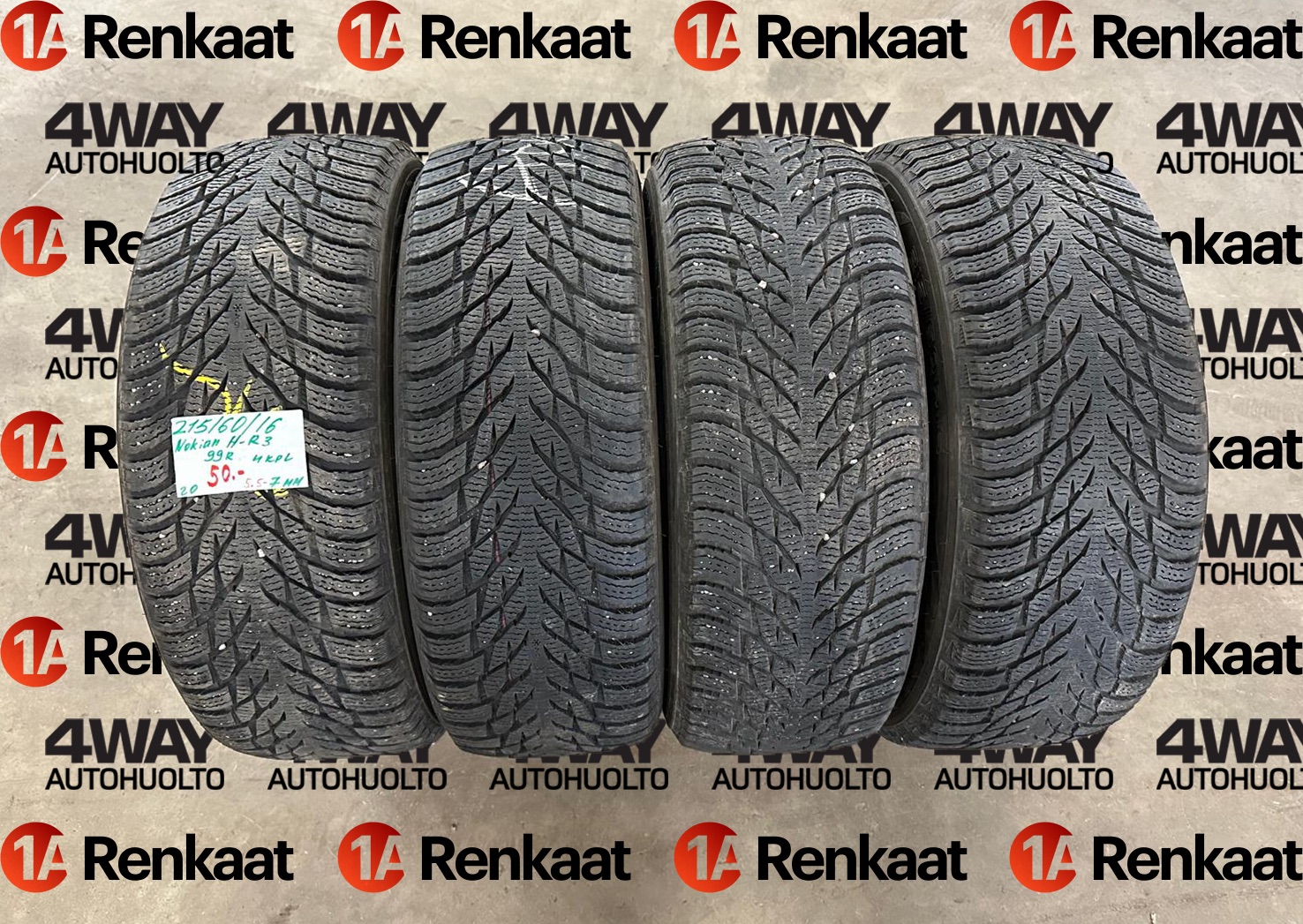 lamellrehv Nokian Hakkapeliitta R3