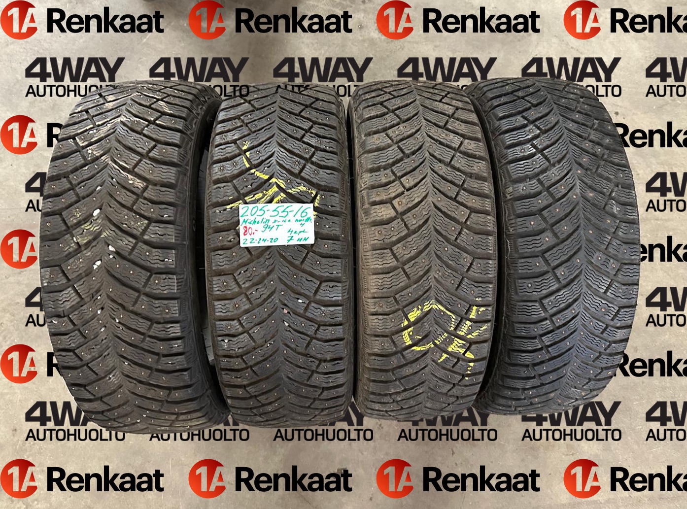 naastrehv Michelin X-ICE North 4 XIN4 DOT2020-24